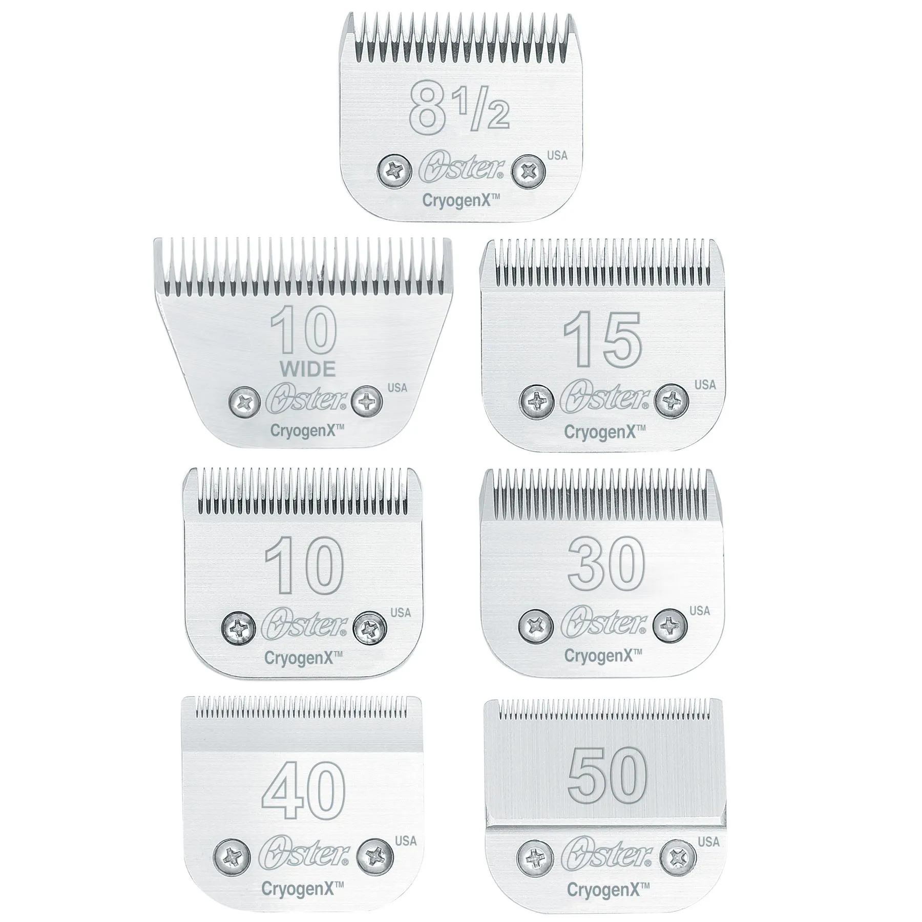 Oster® CryogenX™ A5 Blades 1 Oster® CryogenX™ A5 Blades