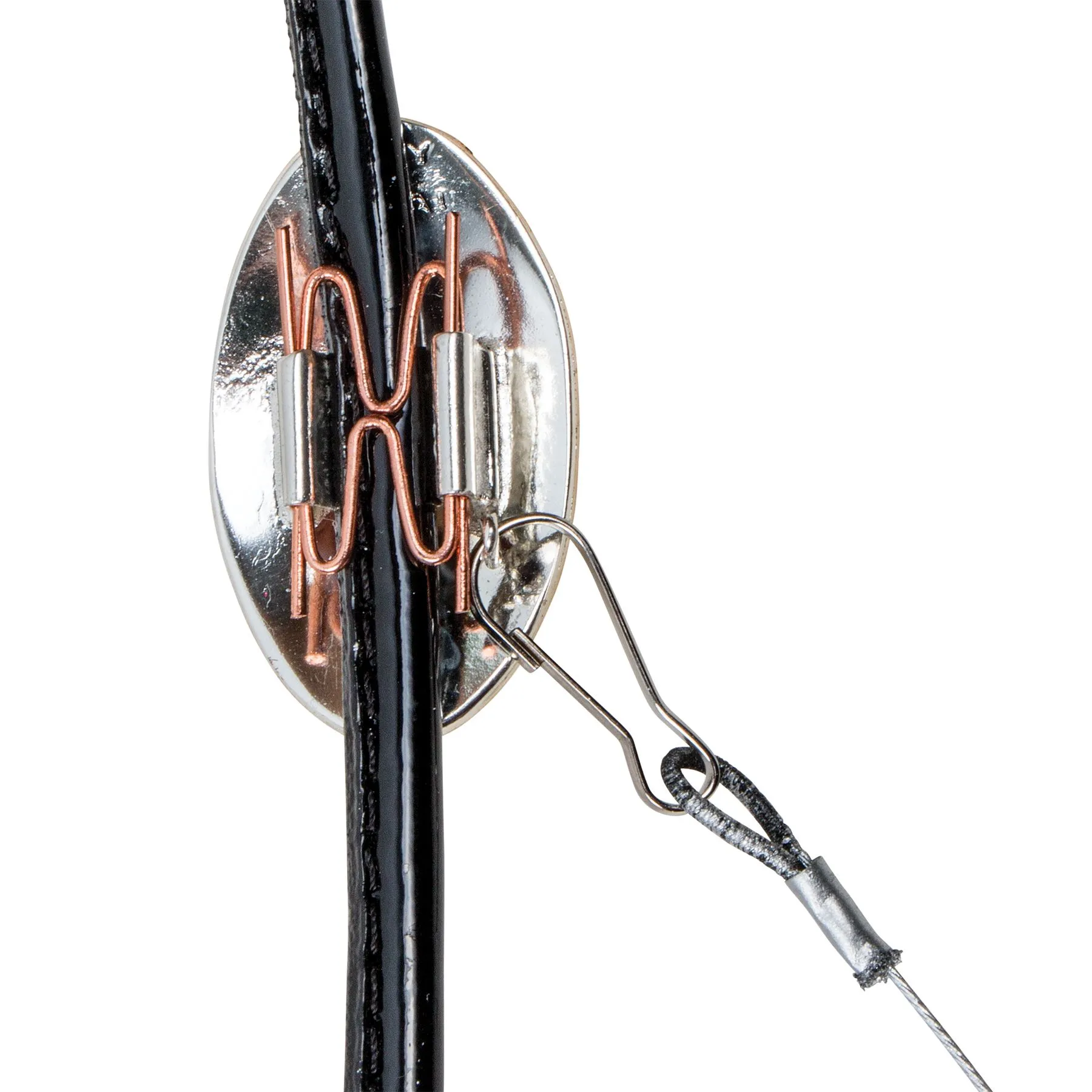 Schneiders Arab Concho Silver Plate Small Oval Gold Edge 2 Schneiders Arab Concho Silver Plate Small Oval Gold Edge - Image 2