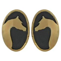 Schneiders Arabian Horse Head Conchos -Schneiders Shop 18403 gold