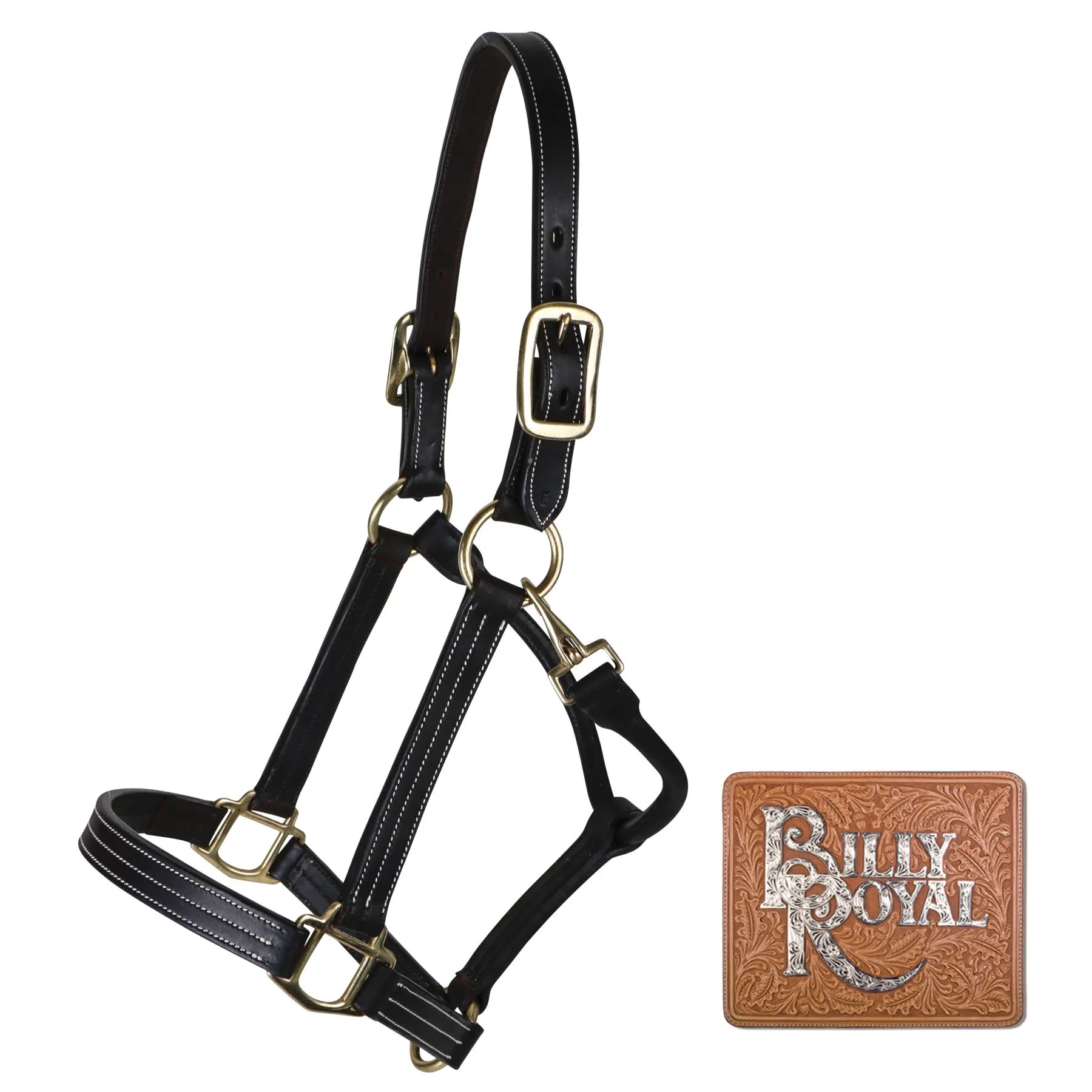 Billy Royal® Keeneland Deluxe Leather Halter 2 Billy Royal® Keeneland Deluxe Leather Halter - Image 2