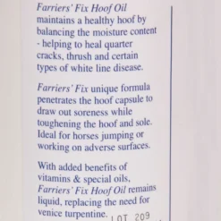Farrier's Fix Hoof Oil 16oz -Schneiders Shop 23016 alt e