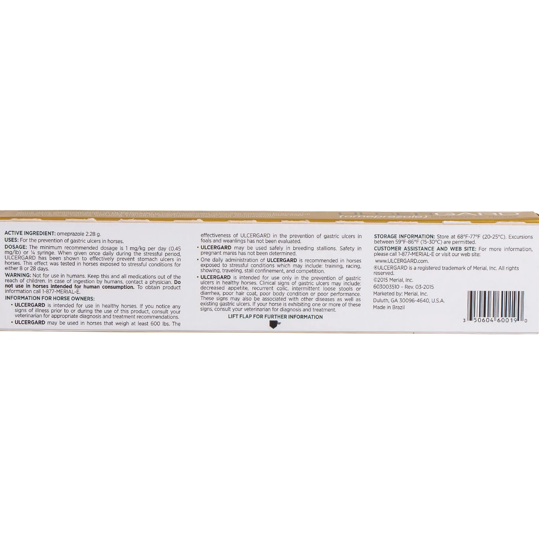 UlcerGard® (Omeprazole) 3 UlcerGard® (Omeprazole) - Image 3