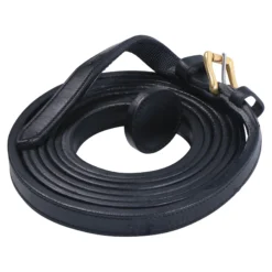 Billy Royal® Flat Leather Show Lead 1" X 10' 9 Billy Royal® Flat Leather Show Lead 1" X 10' -Schneiders Shop 25667 black
