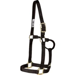 Weaver Leather Weaver Non-Adjust Nylon Halter 14 Weaver Leather Weaver Non-Adjust Nylon Halter -Schneiders Shop 34506 black