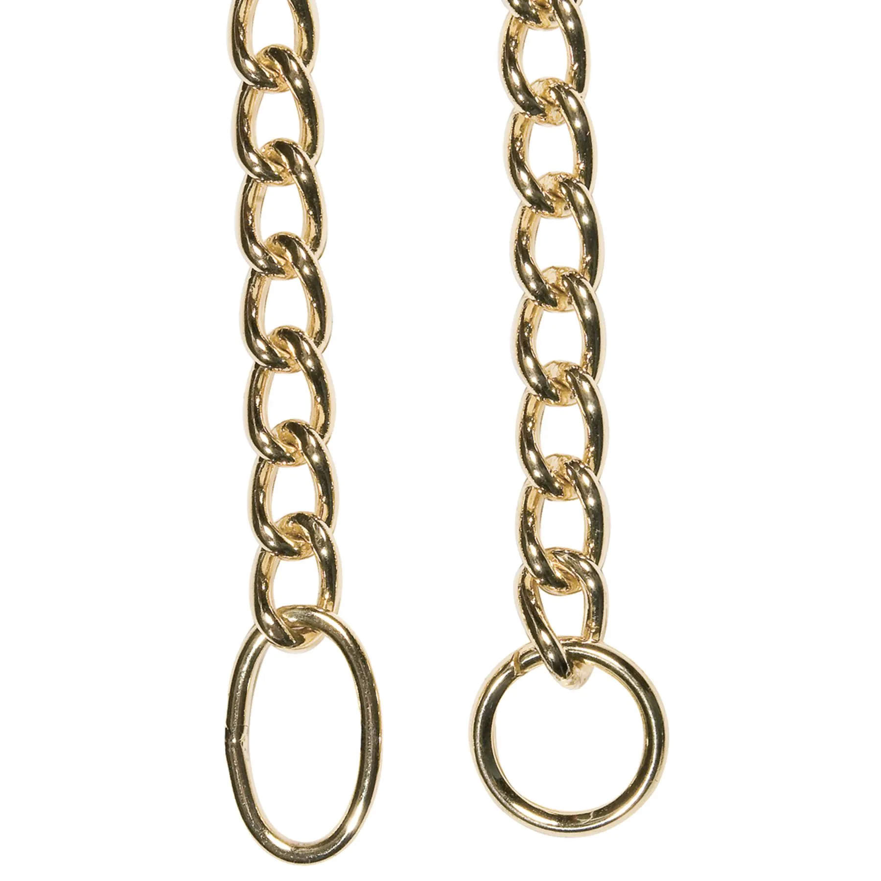 Schneiders Fine Link Argon Weld Arab Show Chain With Keyring & Oval Ends 3mm 2 Schneiders Fine Link Argon Weld Arab Show Chain With Keyring & Oval Ends 3mm - Image 2