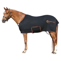 Equine Copper Lycra Bellyband Sheet -Schneiders Shop 38893 black