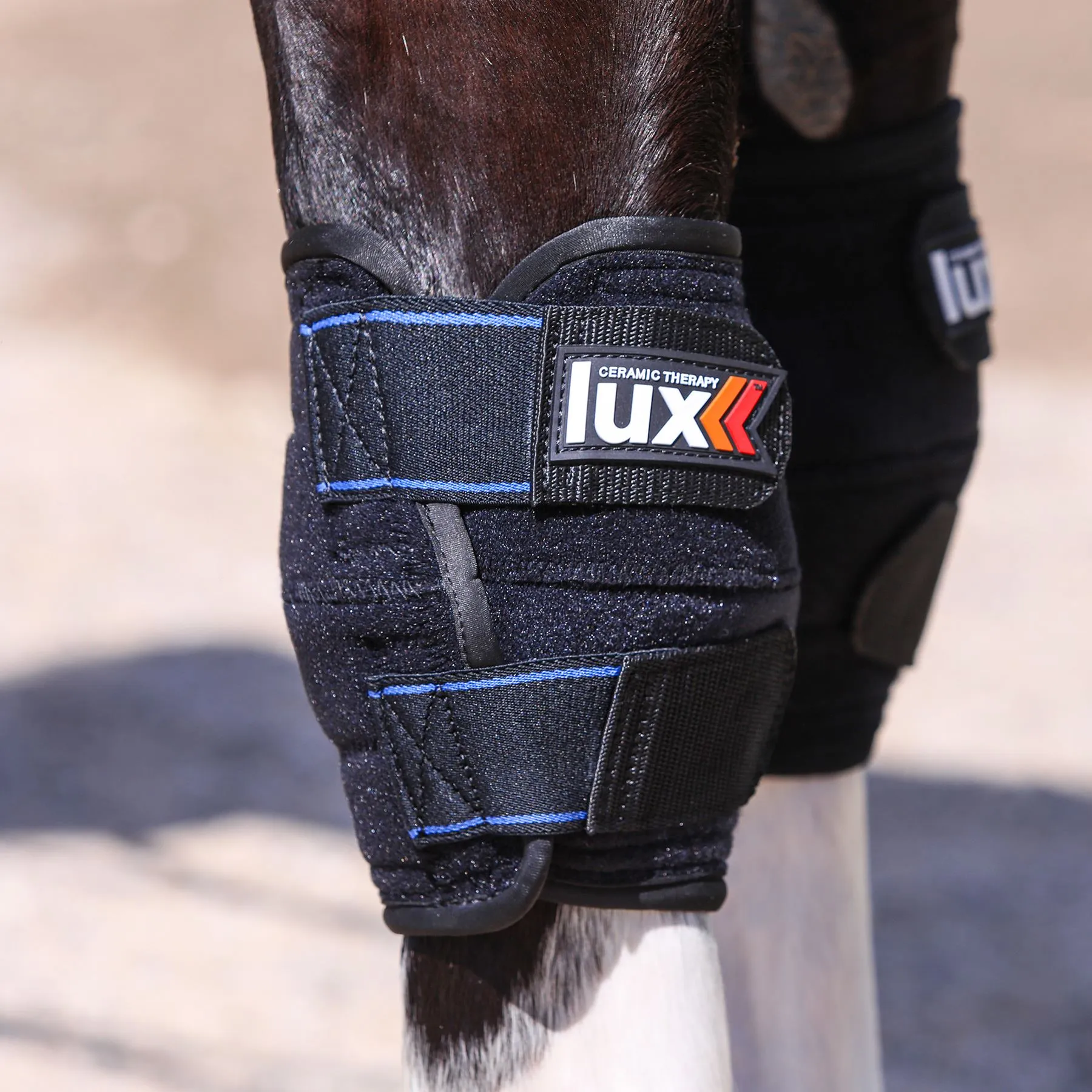 Lux® Ceramic Therapy Knee Wraps is reusable and
