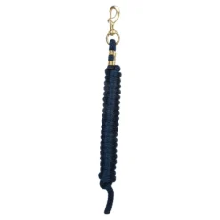 Weaver Leather Weaver Poly Lead Rope With Solid Brass Snap -Schneiders Shop 40510 navy