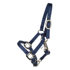 Dura-Tech Miniature Double Ply Nylon Halter For Horses -Schneiders Shop 40760 navy