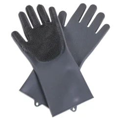 Schneiders® Gel Grooming And Bathing Gloves -Schneiders Shop 41130 gray