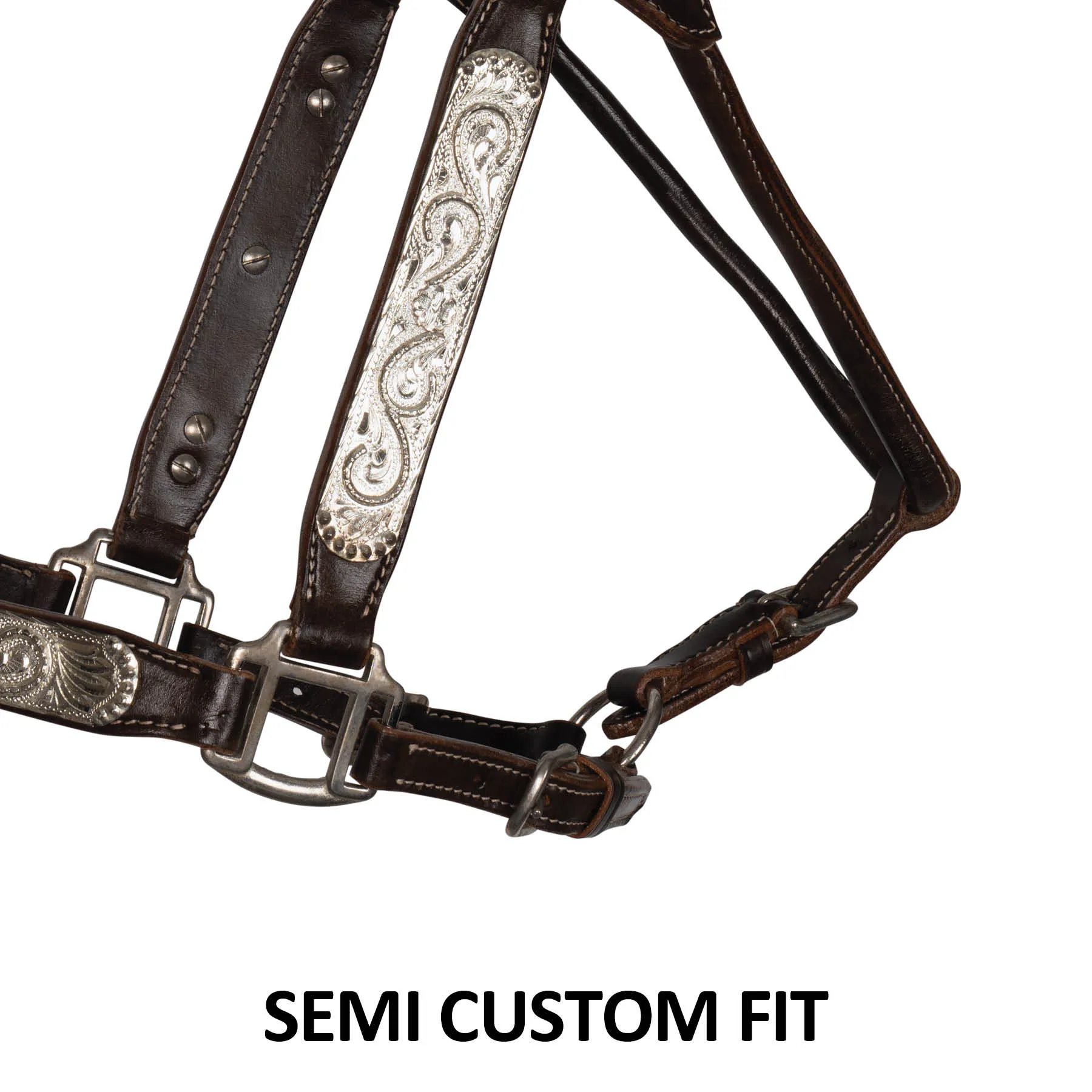 Double S Caroline Show Halter With Lead 3 Double S Caroline Show Halter With Lead - Image 3