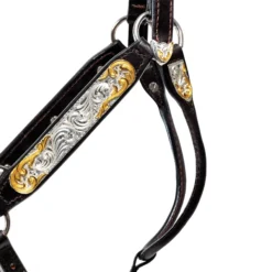 Billy Royal Gold Standard Fitted Show Halter For Horses -Schneiders Shop 43247 alt b