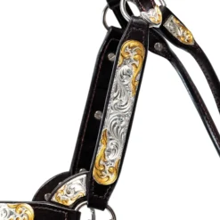 Billy Royal Gold Standard Fitted Show Halter For Horses -Schneiders Shop 43247 alt c