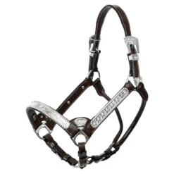 Double S Felicity Show Halter With Lead -Schneiders Shop 43832 darkoil