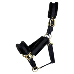 Dura-Tech® Fleece Lined Nylon Halter -Schneiders Shop 43845 black