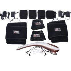 EquiCare LED Therapy® Red Light Wraps, Bell Boots, And Wand Kit -Schneiders Shop 44586 black