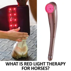 EquiCare LED Therapy® Red Light Wraps, Bell Boots, And Wand Kit -Schneiders Shop 44586 feature b overlay
