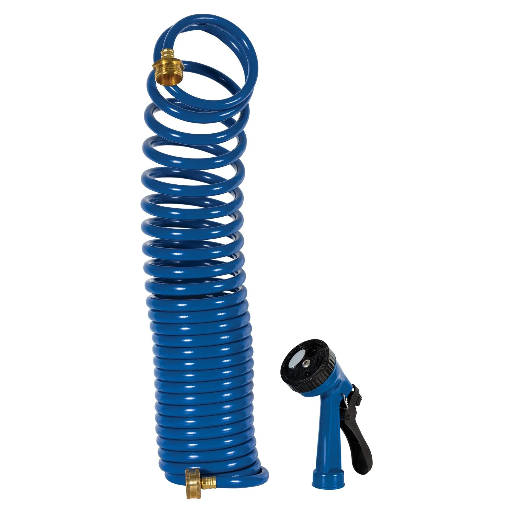 Coil Water Hose With Nozzle 2 Coil Water Hose With Nozzle - Image 2